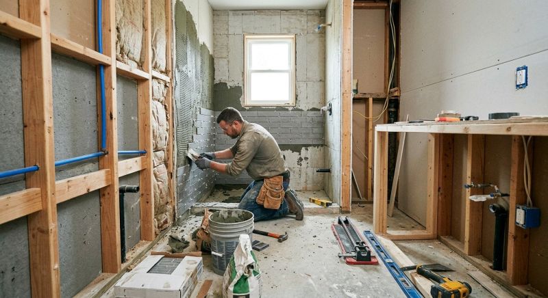 Bathroom Floor Replacement in Charleston, SC